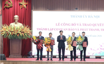 Công bố thành lập Cơ quan Báo và Phát thanh Truyền hình Hà Nội