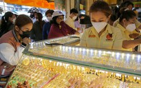 Cuối ngày 7-2, giá vàng miếng SJC cao hơn giá vàng thế giới 22 triệu đồng/lượng