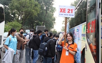 Hàng ngàn sinh viên được “bao trọn gói” về quê đón Tết