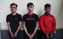 Công an TPHCM bắt 3 thanh niên "nhận lệnh" qua mạng xã hội