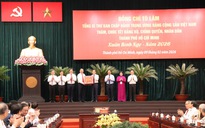 Toàn cảnh Tổng Bí thư Tô Lâm thăm, chúc Tết Đảng bộ, chính quyền, nhân dân TPHCM