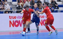 Cú vấp đáng tiếc của futsal nữ Việt Nam