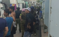 Khống chế đối tượng chém người, cố thủ trong phòng trọ