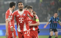 Thắng hủy diệt Atalanta, Bayern Munich đặt sẵn vé tứ kết Champions League