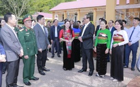 Phó Chủ tịch Quốc hội Trần Quang Phương kiểm tra công tác bầu cử tại Thanh Hóa