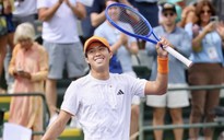 Learner Tien thành tay vợt trẻ nhất lịch sử Mỹ vào tứ kết Indian Wells