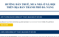 Tiếp cận dự án nhà ở xã hội ở Đà Nẵng chỉ bằng một cú nhấp chuột