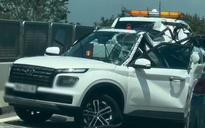 Tai nạn trên tuyến cao tốc Cam Lâm - Vĩnh Hảo, 2 mẹ con cô giáo cấp 3 tử vong