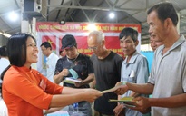 Cử tri Cần Thơ, Vĩnh Long, An Giang và Tây Ninh phấn khởi đi bỏ phiếu