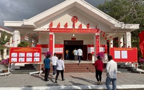 Cử tri Đặc khu Côn Đảo nô nức trong ngày hội bầu cử