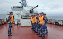 Tàu 016-Quang Trung đến Úc dự duyệt binh tàu hải quân quốc tế