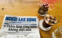 Cà phê, Báo Người Lao Động và tôi