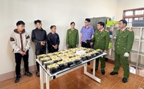 Bắt 3 đối tượng mang theo súng lên đạn vận chuyển hơn 30 kg ma túy