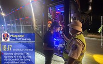 Xe khách 38 chỗ nhồi 53 người trên Quốc lộ 1