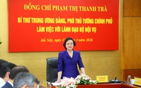 Phó Thủ tướng Phạm Thị Thanh Trà chỉ đạo về tăng lương cơ sở cho công chức, viên chức
