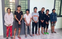 Bắt nhóm 7 người “bay lắc” trong vườn tràm, lộ thêm vụ trộm táo tợn