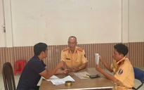 TPHCM: Xử lý tài xế xe khách vi phạm trên đường Tân Sơn