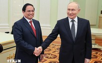Những hình ảnh Thủ tướng Phạm Minh Chính hội kiến Tổng thống Nga Vladimir Putin