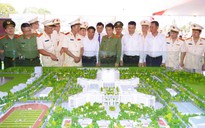 Đại tướng Lương Tam Quang dự lễ khởi công xây dựng doanh trại Công an tỉnh Thanh Hóa