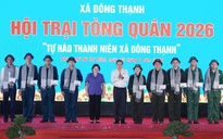 Chủ tịch Quốc hội động viên thanh niên TPHCM lên đường nhập ngũ