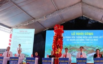 Nguyên Thủ tướng Nguyễn Tấn Dũng dự khởi công công trình có ý nghĩa quan trọng ở Cà Mau