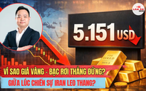 VIDEO: Vì sao giá vàng - bạc rơi thẳng đứng giữa lúc chiến sự Trung Đông đang nóng?