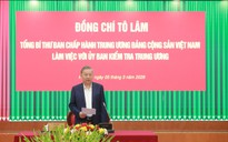 Tổng Bí thư Tô Lâm: Công tác kiểm tra, giám sát thi hành kỷ luật Đảng phải chuẩn mực, công tâm