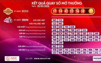 Vé số Vietlott trúng giải Jackpot 1 hơn 114,6 tỉ đồng