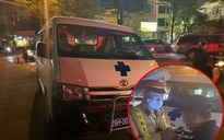 Tài xế xe biển xanh vi phạm nồng độ cồn