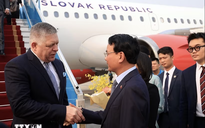 Thủ tướng Slovakia đến Hà Nội, bắt đầu thăm chính thức Việt Nam
