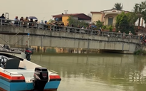 Trượt chân ngã xuống dòng nước xiết, nam sinh lớp 10 mất tích