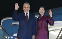 Tổng Bí thư, Chủ tịch nước Tô Lâm và Phu nhân lên đường thăm cấp Nhà nước đến Trung Quốc