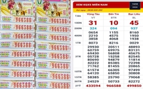 Sáng 15-4, xuất hiện 160 vé xổ số miền Nam trúng độc đắc và an ủi