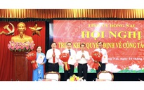Công bố các quyết định về công tác cán bộ ở Đồng Nai