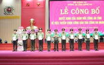 30 nhân viên an ninh hàng không được tuyển vào Công an nhân dân