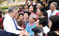 Tổng Bí thư, Chủ tịch nước Tô Lâm tiếp già làng, trưởng bản, nghệ nhân, người có uy tín tiêu biểu