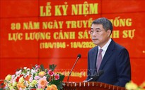 Thủ tướng Lê Minh Hưng: Tên gọi "Cảnh sát hình sự" mãi là niềm tin cậy của Nhân dân