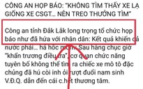 Công an Đắk Lắk cảnh báo thông tin giả mạo về vụ nam sinh lớp 12 tử vong