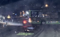 Xe khách tông xe máy, 2 người tử vong tại chỗ