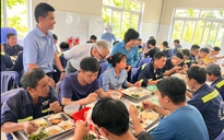 Bữa cơm công đoàn gắn kết người lao động
