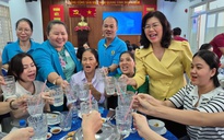 Ấm áp "Bữa cơm Công đoàn" ở phường Tân Sơn Hòa