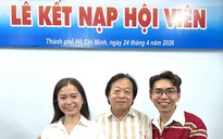 Lâm Vỹ Dạ, Minh Dự, Trọng Nhân xúc động trong ngày được kết nạp Hội viên Hội Sân khấu TP HCM
