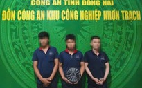 Bắt giữ 3 đối tượng lợi dụng "kẽ hở" của công ty để trộm cắp tài sản