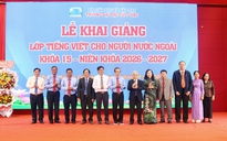 Trường Đại học Cửu Long khai giảng lớp đào tạo Tiếng Việt cho người nước ngoài