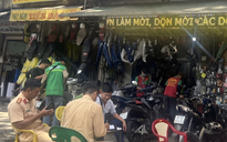 CSGT TPHCM đẩy mạnh kiểm tra tiệm sửa xe