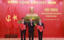 Bí thư Thành ủy Hà Nội Nguyễn Duy Ngọc được 
bổ nhiệm làm Trưởng Ban Tổ chức Trung ương