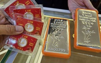 Giá vàng miếng SJC tăng trở lại trên thị trường tự do