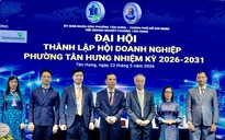 TPHCM: Ra mắt Hội Doanh nghiệp phường Tân Hưng nhiệm kỳ 2026-2031