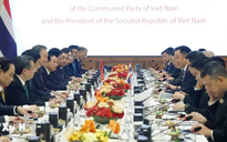 Những hình ảnh Tổng Bí thư, Chủ tịch nước Tô Lâm hội đàm với Thủ tướng Thái Lan