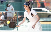 Siêu mẫu Kỳ Hân với giải Pickleball vì học sinh nghèo hiếu học 